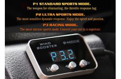 China Plug And Play ECU Car Throttle Controller Racing Mode With OLED Lighting supplier