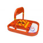 110V / 220V 3-4 month Working Time Re-chargeable Steel Car Parking Locks 370mm Rise Height for sale