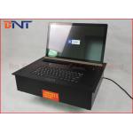 Conference Tabletop Motorized Flip Up Lcd Monitor Meeting Lifting Device With Keyboard & Mouse for sale