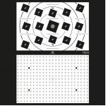 Sine Image Macro Camera Test Chart Resolution / Distortion Analysis Of Macro Lenses for sale