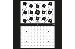China Sine Image Macro Camera Test Chart Resolution / Distortion Analysis Of Macro Lenses supplier