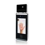 5 inch screen AI Face Recognition Attendance Machine With Temperature Detector for sale