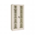Almirah Glass Door Filing Cabinet for sale