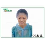 Black / White Medical Disposable Head Cap / Disposable Hair Nets/Nylon Material cap for sale