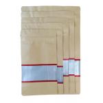 Custom Sizes Moisture Resistant High Tensile Strength Kraft Window Bag for Coffee and Bakery Packaging for sale