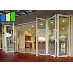 Balcony Aluminium Frame Tempered Bifold Sliding Glass Door And Windows for sale