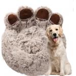 Winter Bed Warm Mat Soft Fleece Pet Cushion House Cozy Calming Beds For Pet Dog Cat for sale