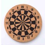 BSCI Durability Cork Dart Board Backboard Wall Protector Dia12'' 17'' for sale