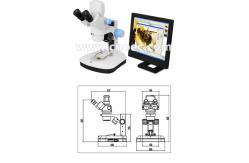 China LED Digital Optical Microscope 500x With Digital Camera A32.2602 supplier