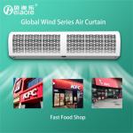 China Commercial Indoor Air Curtain 220V 160W 9-11m/s With Remote Control for sale