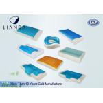 Slow Rebound Cooling Gel Pillow Lovely Decorated Mesh And Velboa Cover for sale