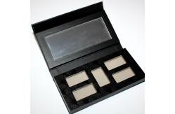 China CMYK Empty Eyeshadow Palette Case Embossed Logo Eco Friendly Makeup Palette supplier