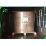 50-60gr Colored Blank Carbonless Paper Printing 241mm X 6000m for sale
