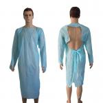 35gsm Disposable CPE Gown Plastic Waterproof Polythene 115x137cm for sale