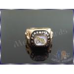 Gold Metal Color Die Casting Zinc Alloy Ring For Championship None Attachment for sale