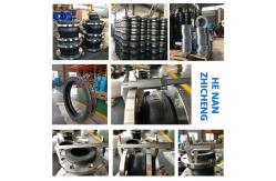 China Flange DN50 Flexible Rubber Bellows For Piping Irrigation Expansion supplier