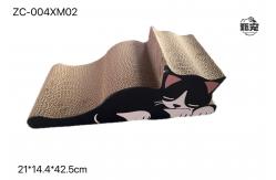 China Custom Corrugated Cat Scratcher Sustainable Cat Scratching Posts And Boards supplier