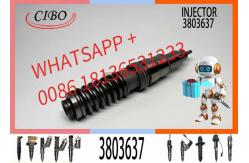 China Construction Machinery Parts 3803637 BEBE4C08001 Common Rail Fuel Injector supplier