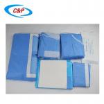 Sterile Surgical Disposable Laparotomy Pack Drape Customized for sale
