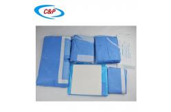 China Sterile Surgical Disposable Laparotomy Pack Drape Customized supplier