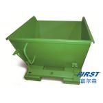 Hot Dipped Galvanized 1200mm height 500KGS Garbage Turnover steel Box for sale