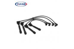 China Daewoo Automobile Engine Silicone Spark Plug Cable With High Strength Shrapnel supplier