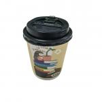 4oz 12 oz Recyclable Paper Cups And Bowls For Hot Coffee Customized for sale