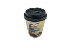 China 4oz 12 oz Recyclable Paper Cups And Bowls For Hot Coffee Customized supplier