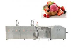 China Customized Waffle Basbet Production Line With Pressing Tower System supplier
