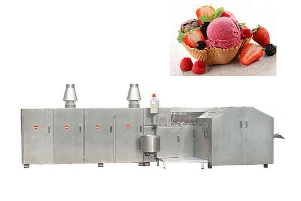 Customized Waffle Basbet Production Line With Pressing Tower System