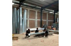 China Professional 90 Degree Cyclone For Drying Chamber And Bricks Drying Machine supplier