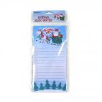 Christmas Custom Printed Notebooks Rectangle Shape Listpad 80gsm Inner Paper for sale