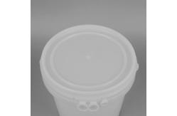 China Food Industry Plastic 33oz 1L Paint Pail With Lid , Empty Ice Cream Bucket supplier