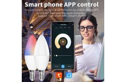 China 10W Remote Control Smart Wifi LED Bulb Aluminum PC Lamp Bulb supplier