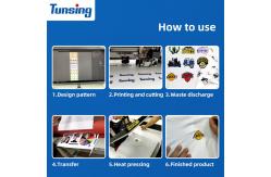 China Pu Printable Heat Transfer Vinyl Film For Hat T-Shirt supplier