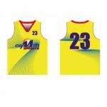UV Protection Mesh Basketball Jerseys , XS-4XL Basketball Team Apparel for sale