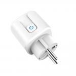 Tuya WIFI Smart Socket 16A EU Plug Tuya Voice Control Power Smart Light Bulb Socket for sale