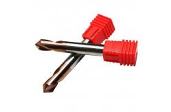 China Tungsten Steel 2 Flute Drillbits  Cutting Tools With Coating For CNC Processing supplier