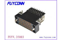 China PCB V.35 Right Angle Connector 34pin Female Router Connector supplier