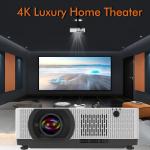 7200 Lumen 4K Luxury Home Theater Laser Projector High Dynamic Range