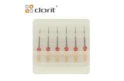 China 600rpm Root Canal Files F2 Red 25mm Hope Endodontic Files supplier