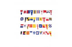 China Advertising Product Sailing Sailboat Sea Code Signal Flag Set Strong Fabric supplier