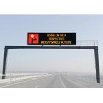Full Color 12400nits VMS Road Signs 320x160mm Module P20 LED Display for sale