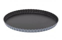 China RK Bakeware China-Mackies Fluted Nonstick Quiche Pan With Removable Bottom supplier