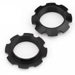 Custom CNC Aluminum Processing Services Anodizing Black/gold Color for sale