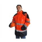 Executive 5 In 1 Hi Vis Waterproof Jacket With Hood , High Visibility Safety Clothing  for sale