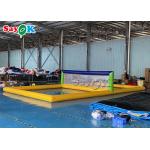Inflatable Water Parks Adults Interactive Inflatable Water Volleyball Court Airtight Multi Function Floating