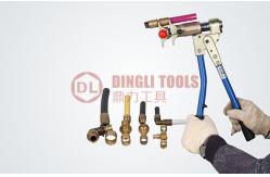 China DL-1232-4 Manual Pipe Press Tool 20mm 25mm 32mm Rehau Expander Tool supplier