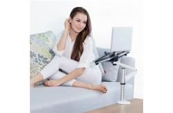 China Office Desktop Stand Holder Adjustable 360°Rotation With Aluminum Alloy Two Arms supplier