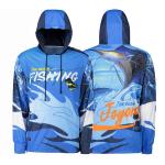 Sublimation Custom Fishing Jerseys , Design Your Own Fishing Jersey Sun UV Resistant for sale